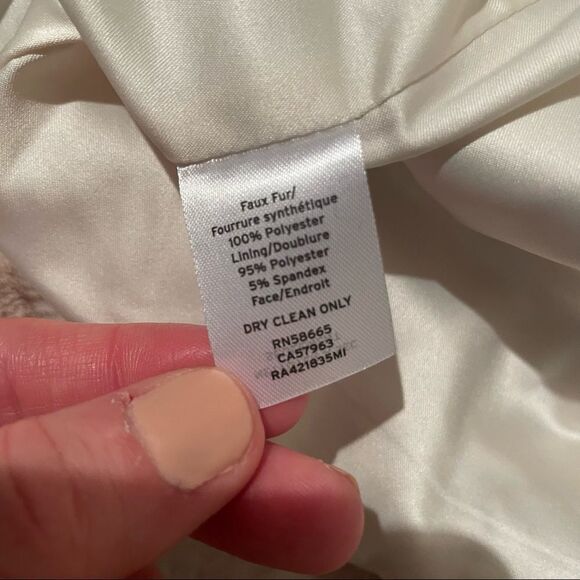 NWT Rachel Parcell Jackets & Coats Print Faux Fur Jacket - Picture 9 of 12